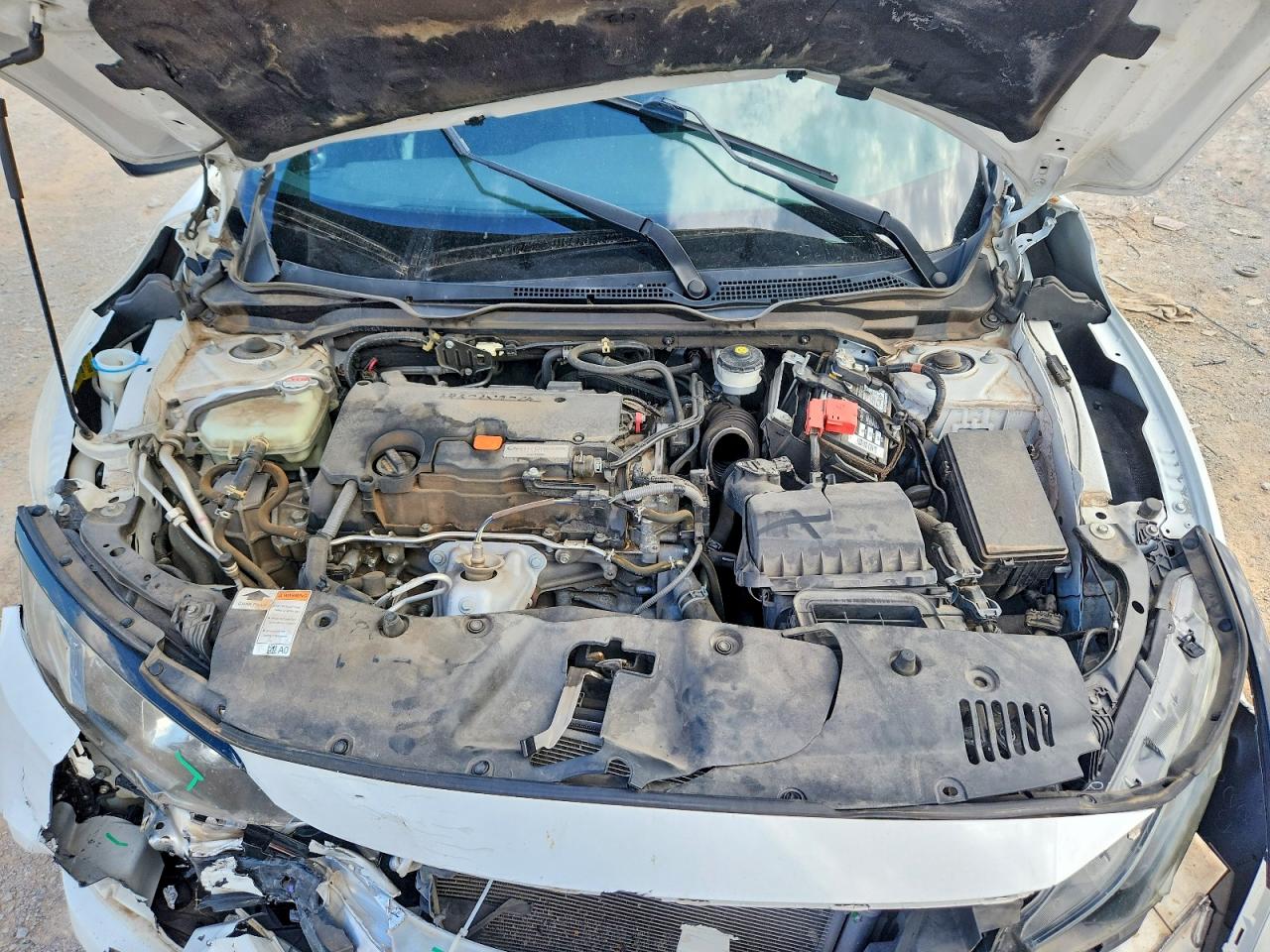2019 Honda Civic Sport White vin: 19XFC2F82KE047714