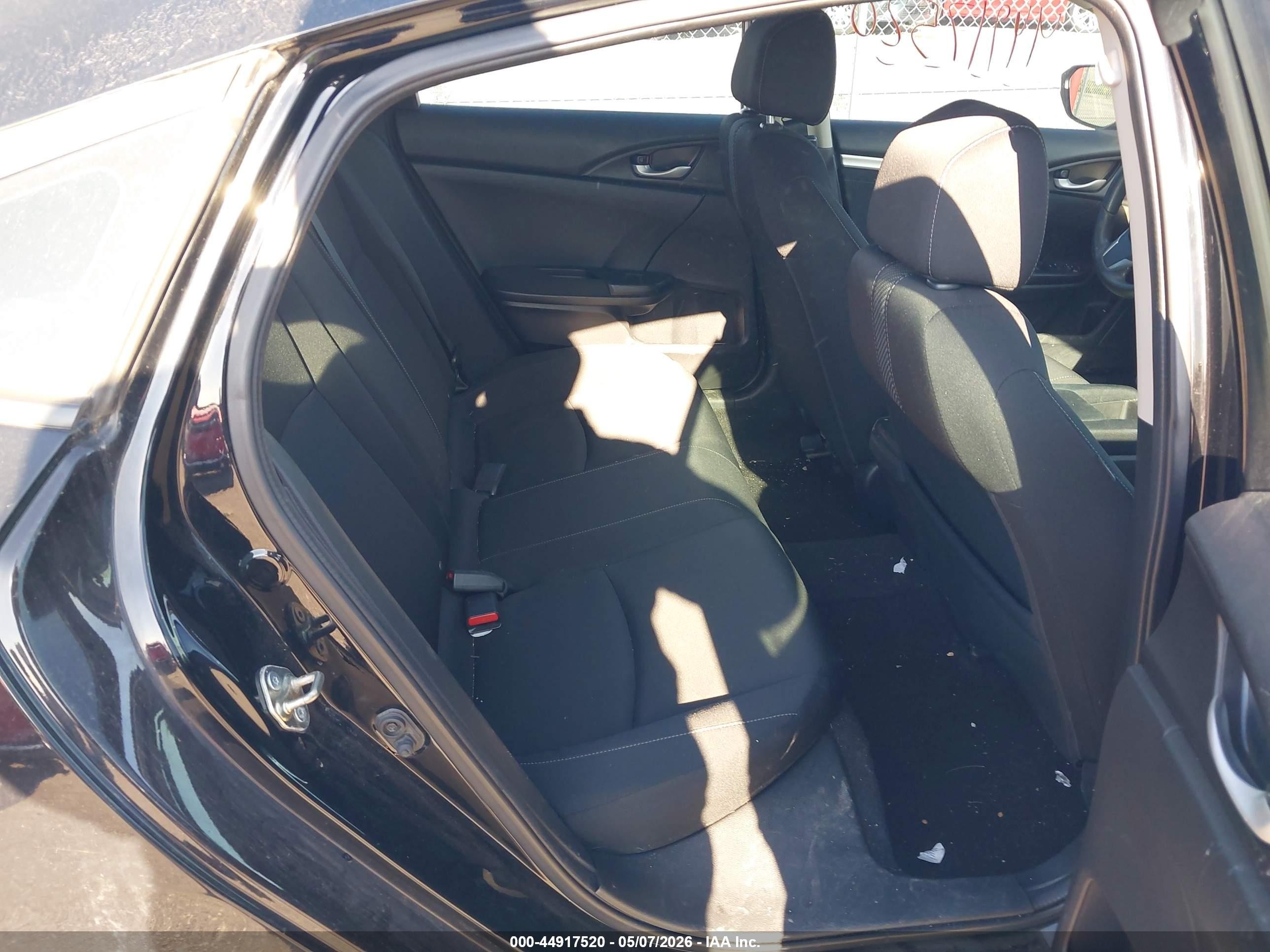 2017 Honda Civic Ex Black vin: 19XFC2F84HE069674