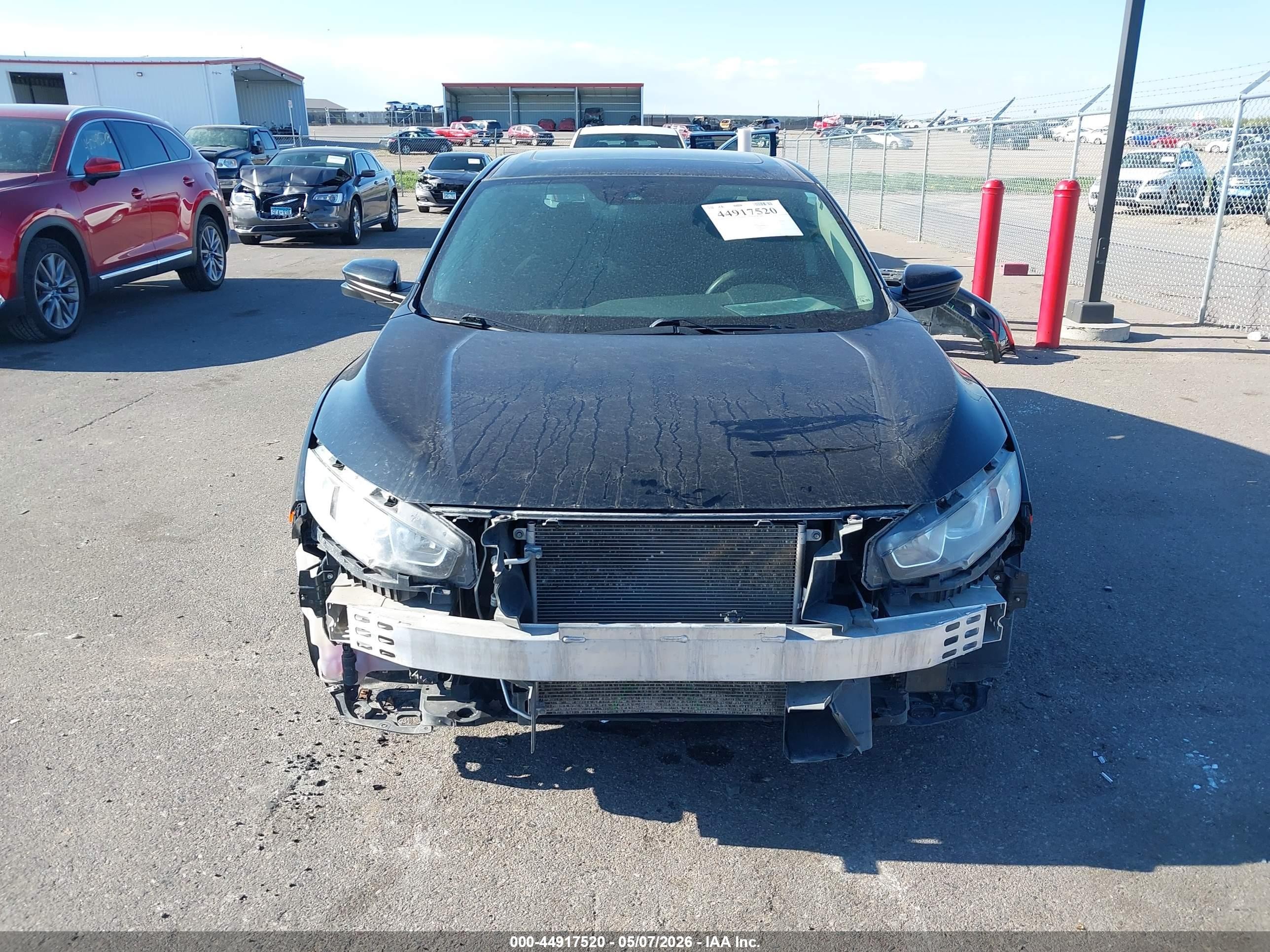 2017 Honda Civic Ex Black vin: 19XFC2F84HE069674
