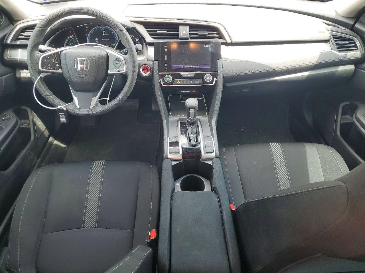 2018 Honda Civic Ex White vin: 19XFC2F84JE012252