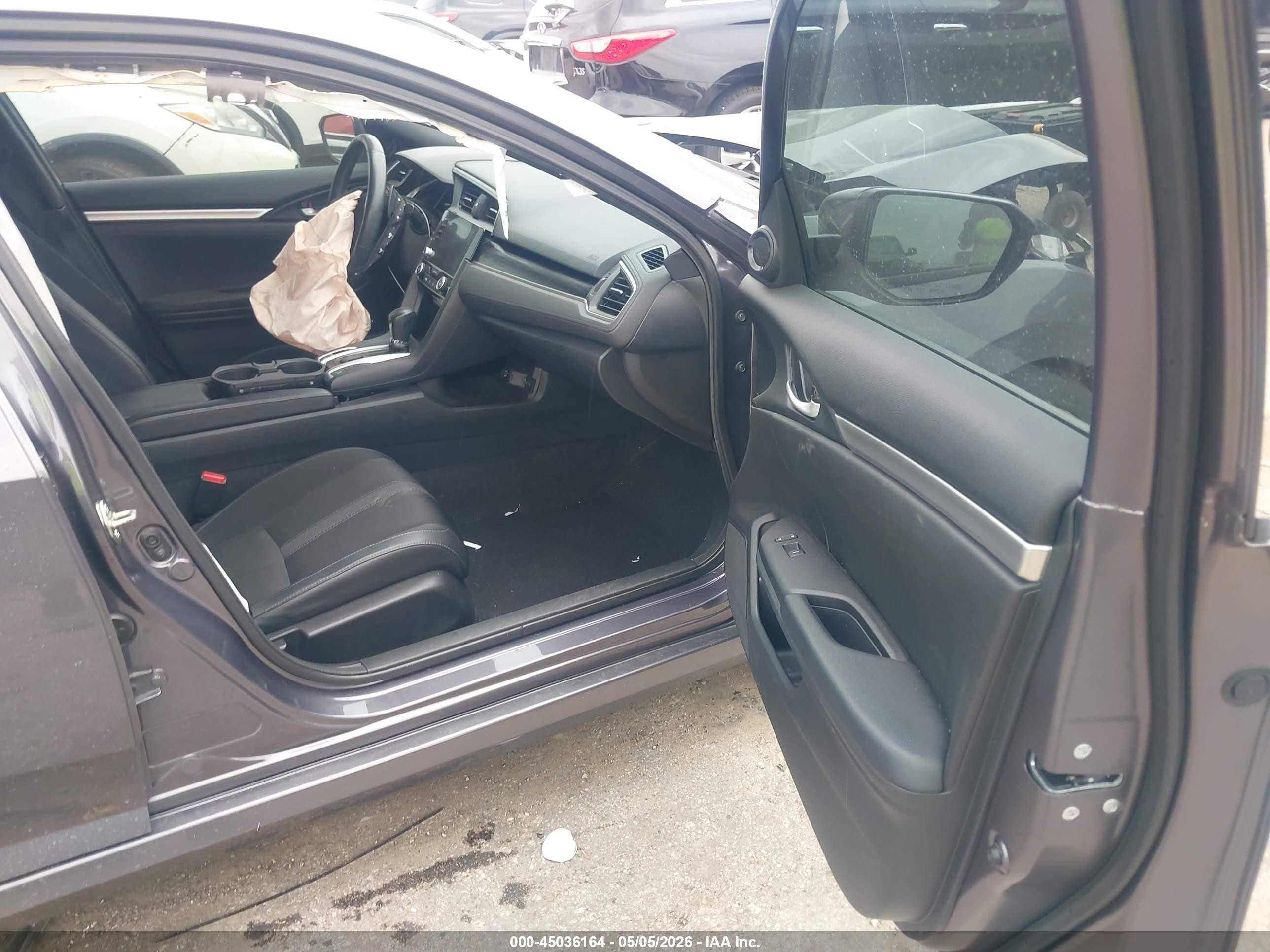 2019 Honda Civic Sport Gray vin: 19XFC2F84KE051358