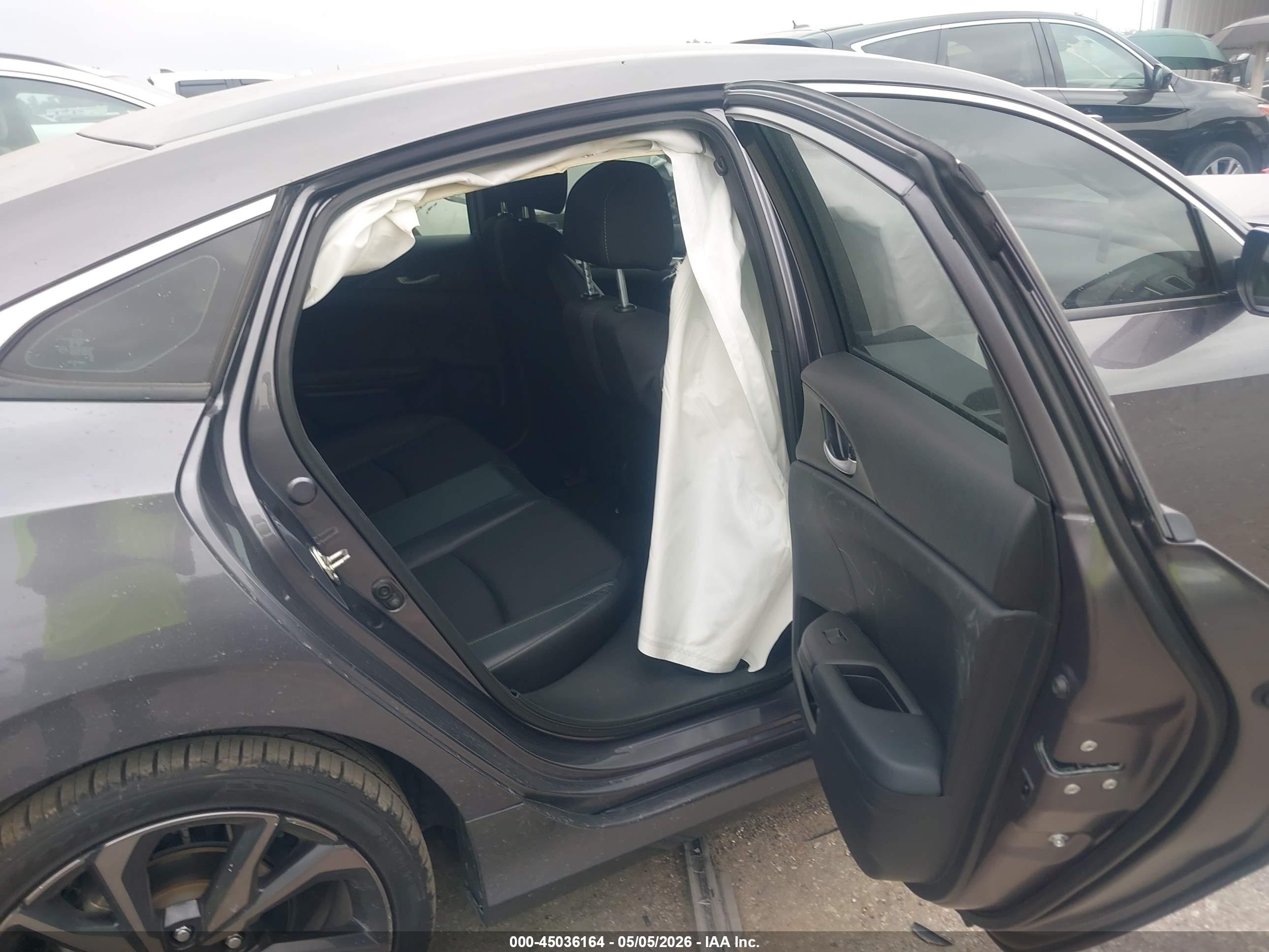 2019 Honda Civic Sport Gray vin: 19XFC2F84KE051358