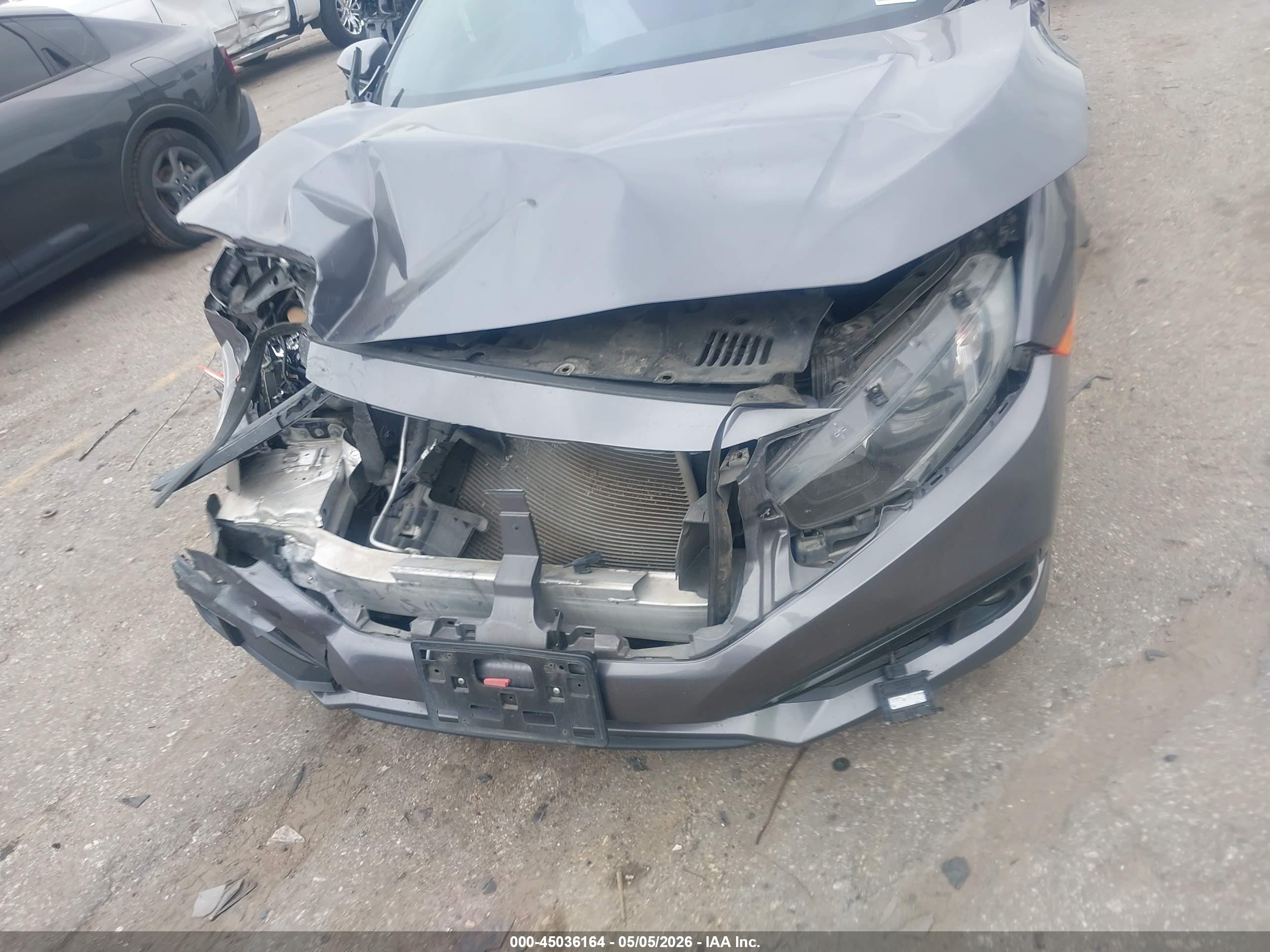 2019 Honda Civic Sport Gray vin: 19XFC2F84KE051358