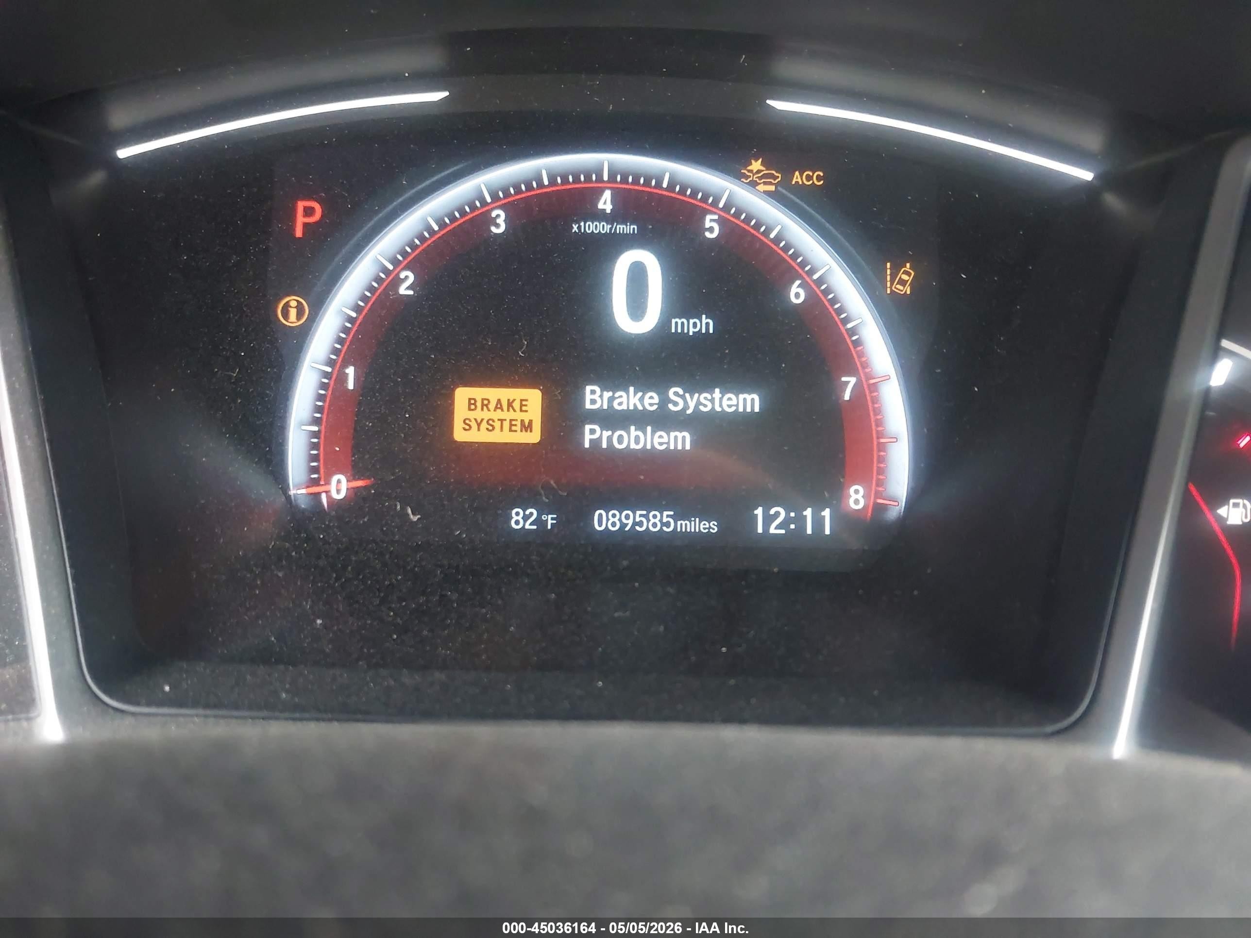 2019 Honda Civic Sport Gray vin: 19XFC2F84KE051358