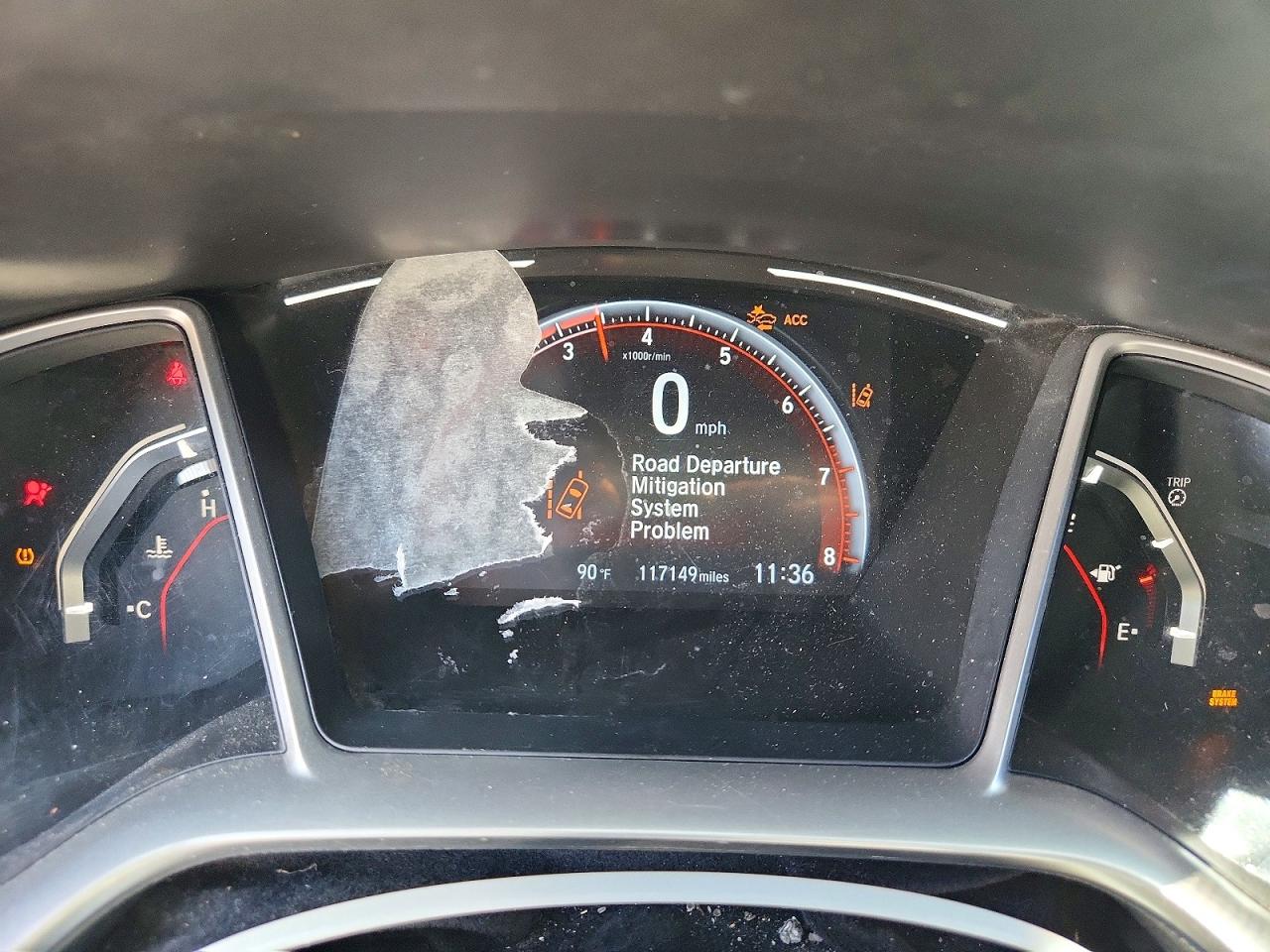 2020 Honda Civic 1.5 Черный vin: 19XFC2F84LE016269