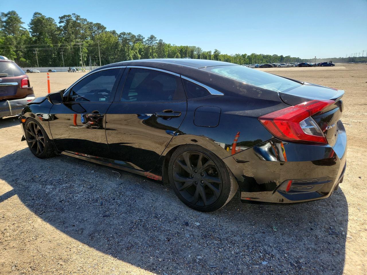 2020 Honda Civic 1.5 Черный vin: 19XFC2F84LE016269