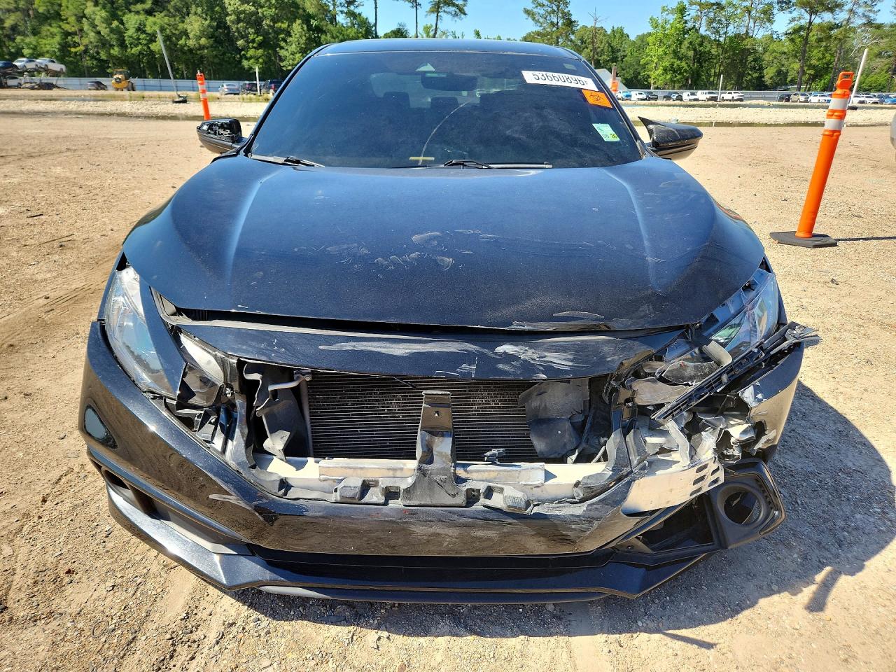 2020 Honda Civic 1.5 Черный vin: 19XFC2F84LE016269