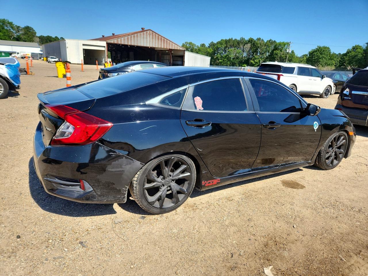 2020 Honda Civic 1.5 Черный vin: 19XFC2F84LE016269