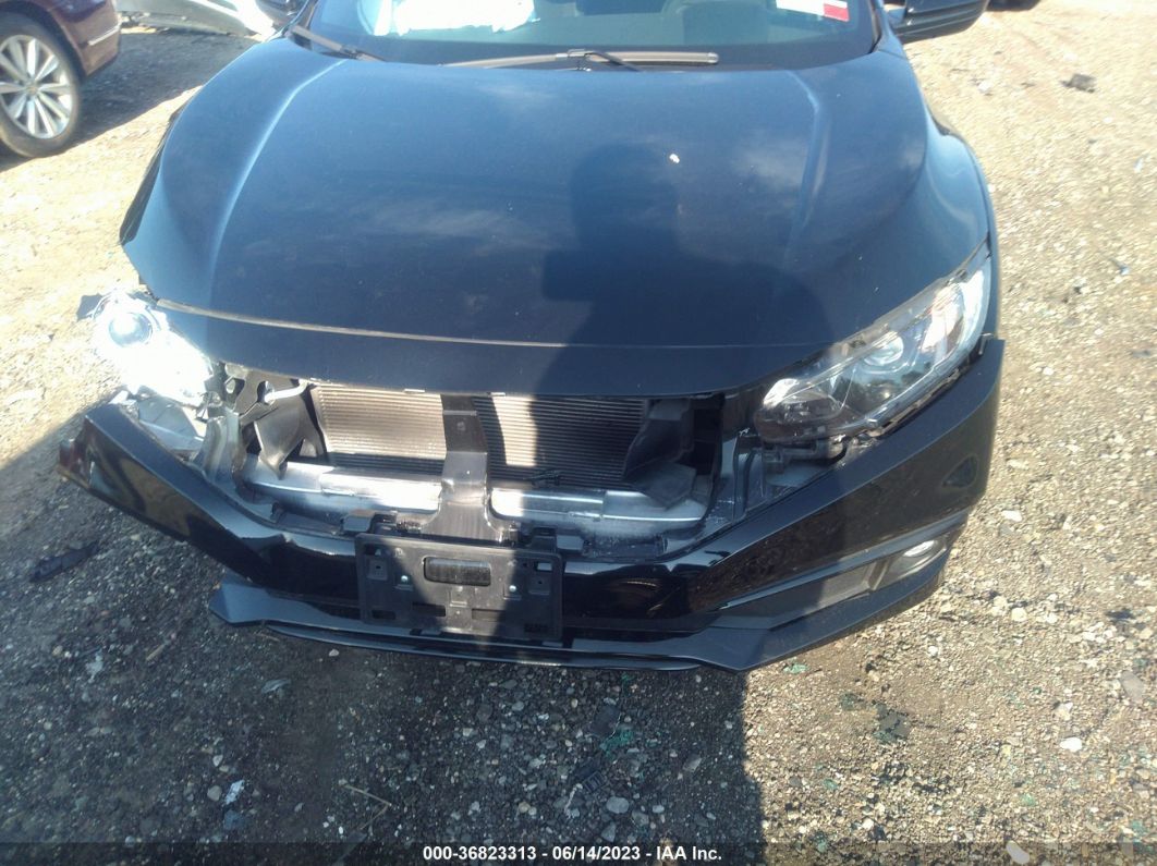 2021 Honda Civic Sedan Sport Black vin: 19XFC2F85ME200931