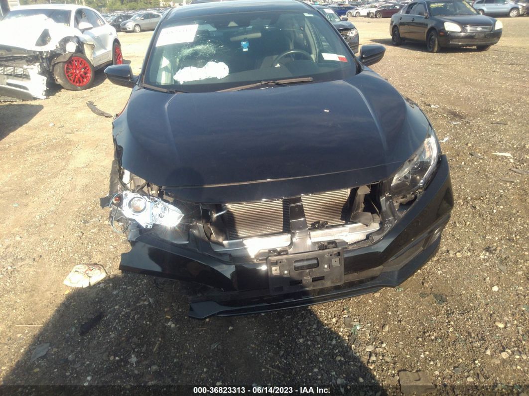 2021 Honda Civic Sedan Sport Black vin: 19XFC2F85ME200931