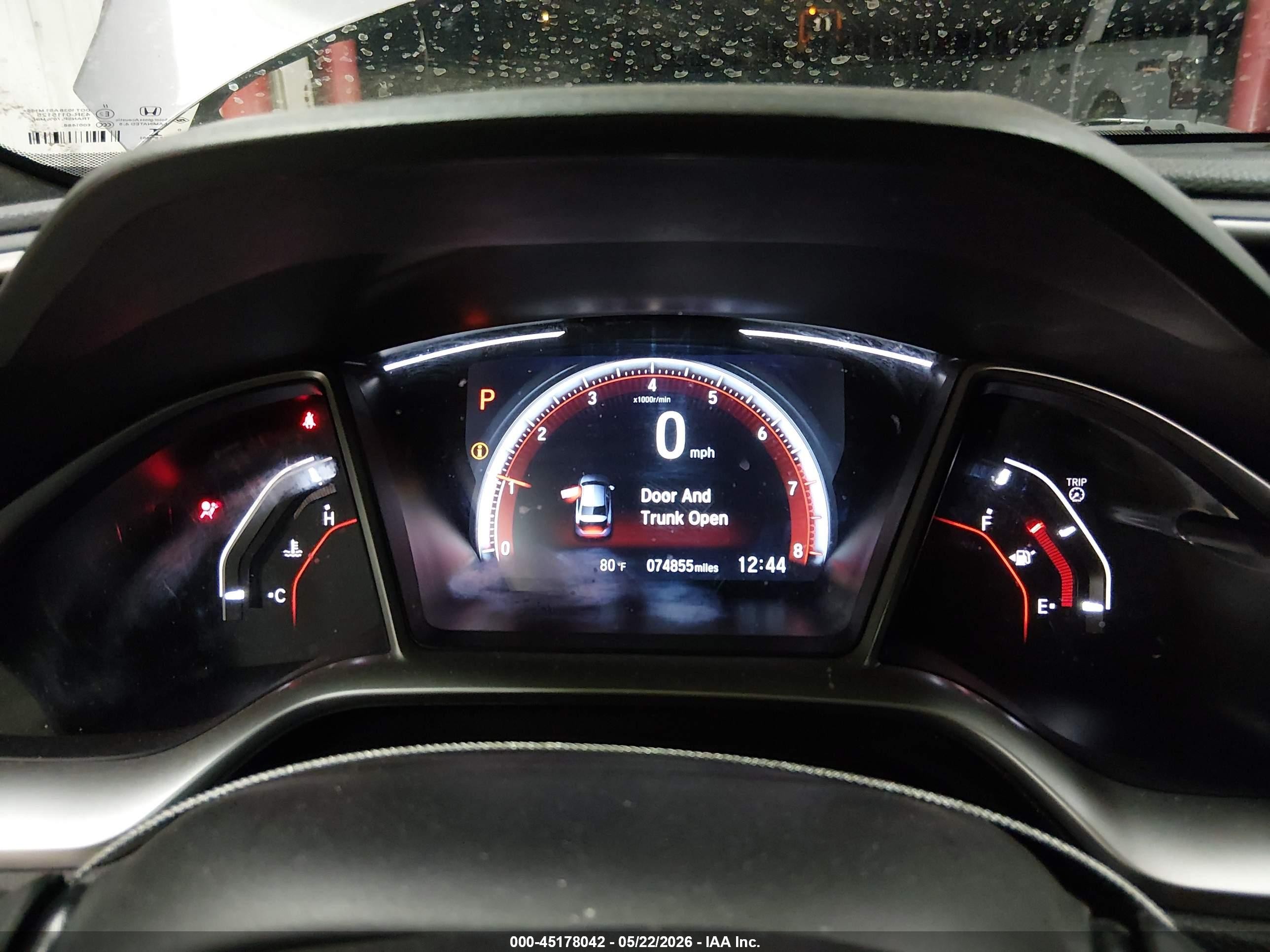 2020 Honda Civic Sport Gray vin: 19XFC2F86LE000574