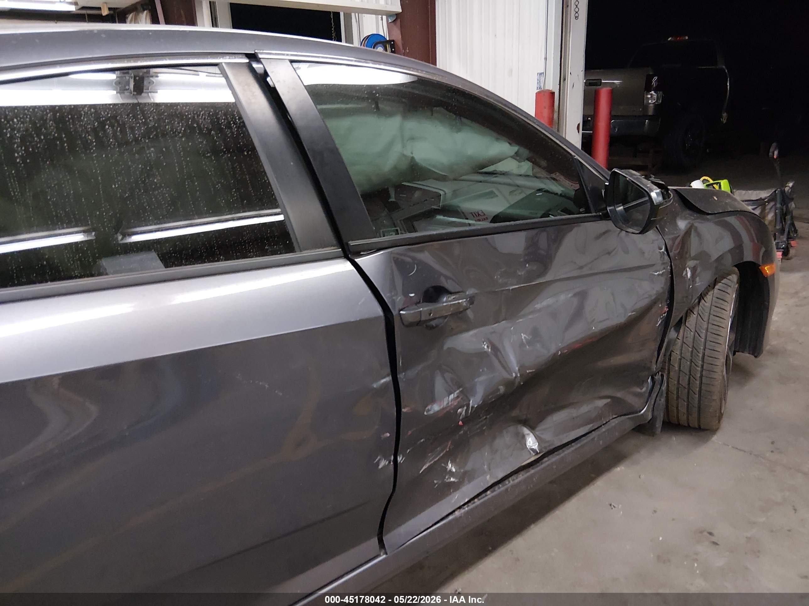 2020 Honda Civic Sport Gray vin: 19XFC2F86LE000574