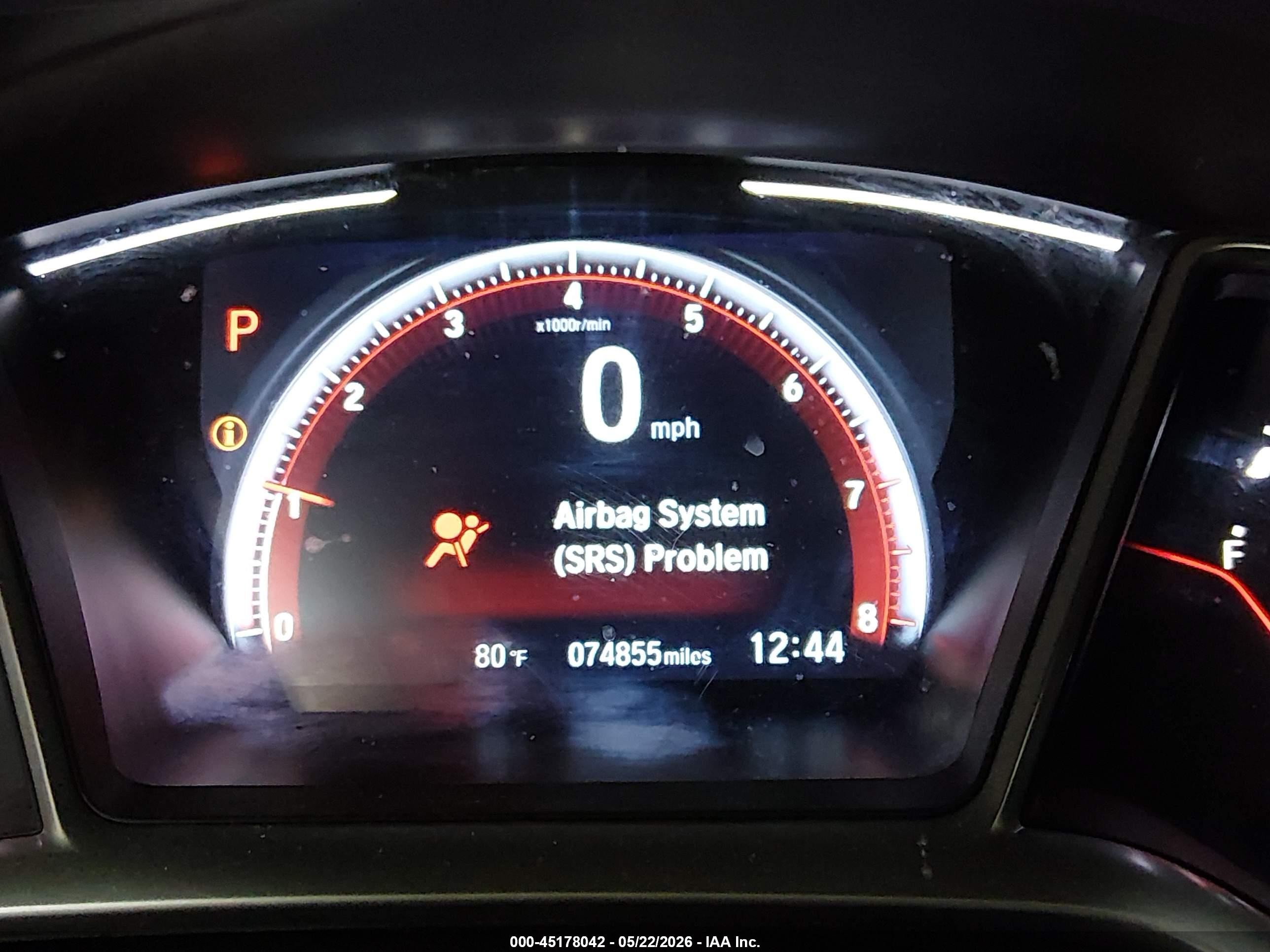 2020 Honda Civic Sport Gray vin: 19XFC2F86LE000574