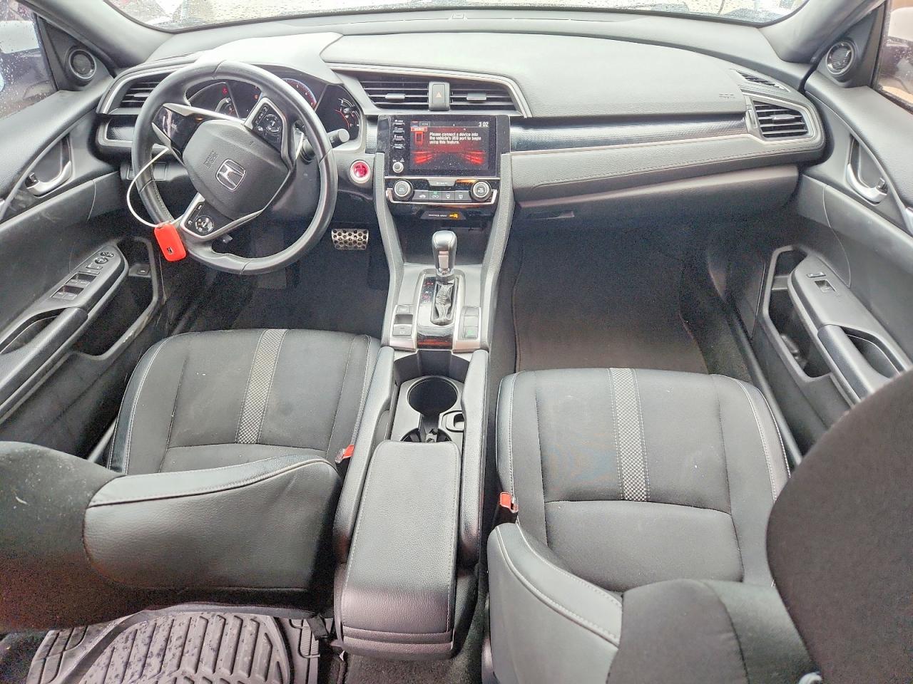 2019 Honda Civic Sport White vin: 19XFC2F87KE047157