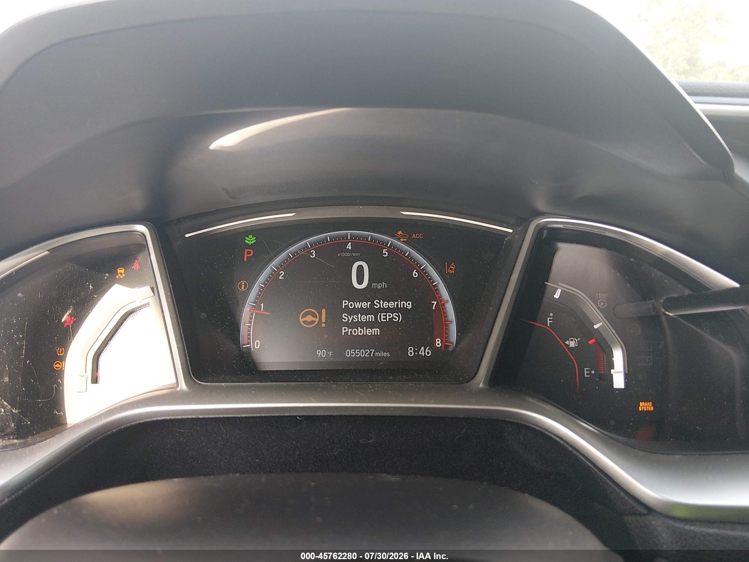 2019 Honda Civic Sport White vin: 19XFC2F88KE047152