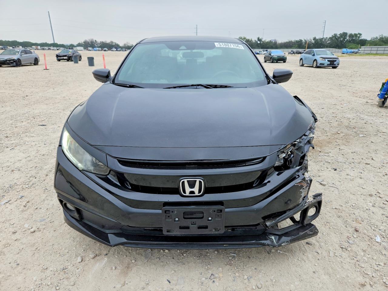 2019 Honda Civic Sport Black vin: 19XFC2F89KE051341