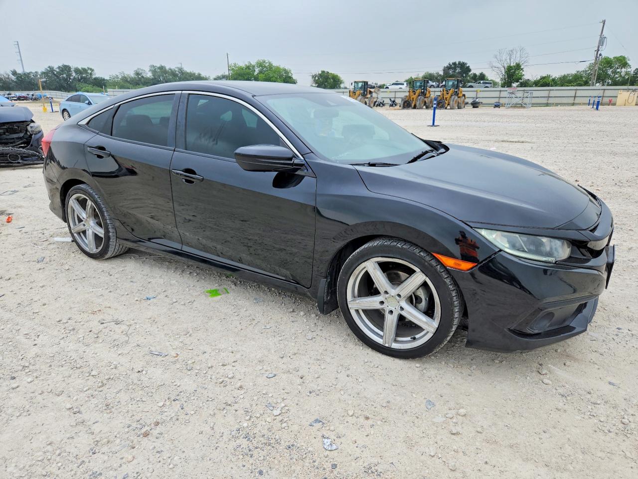 2019 Honda Civic Sport Black vin: 19XFC2F89KE051341
