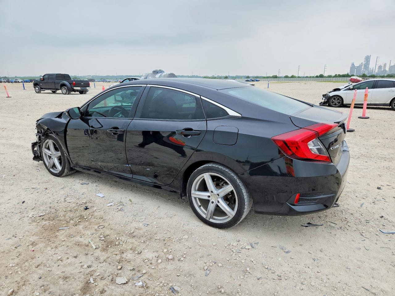 2019 Honda Civic Sport Black vin: 19XFC2F89KE051341