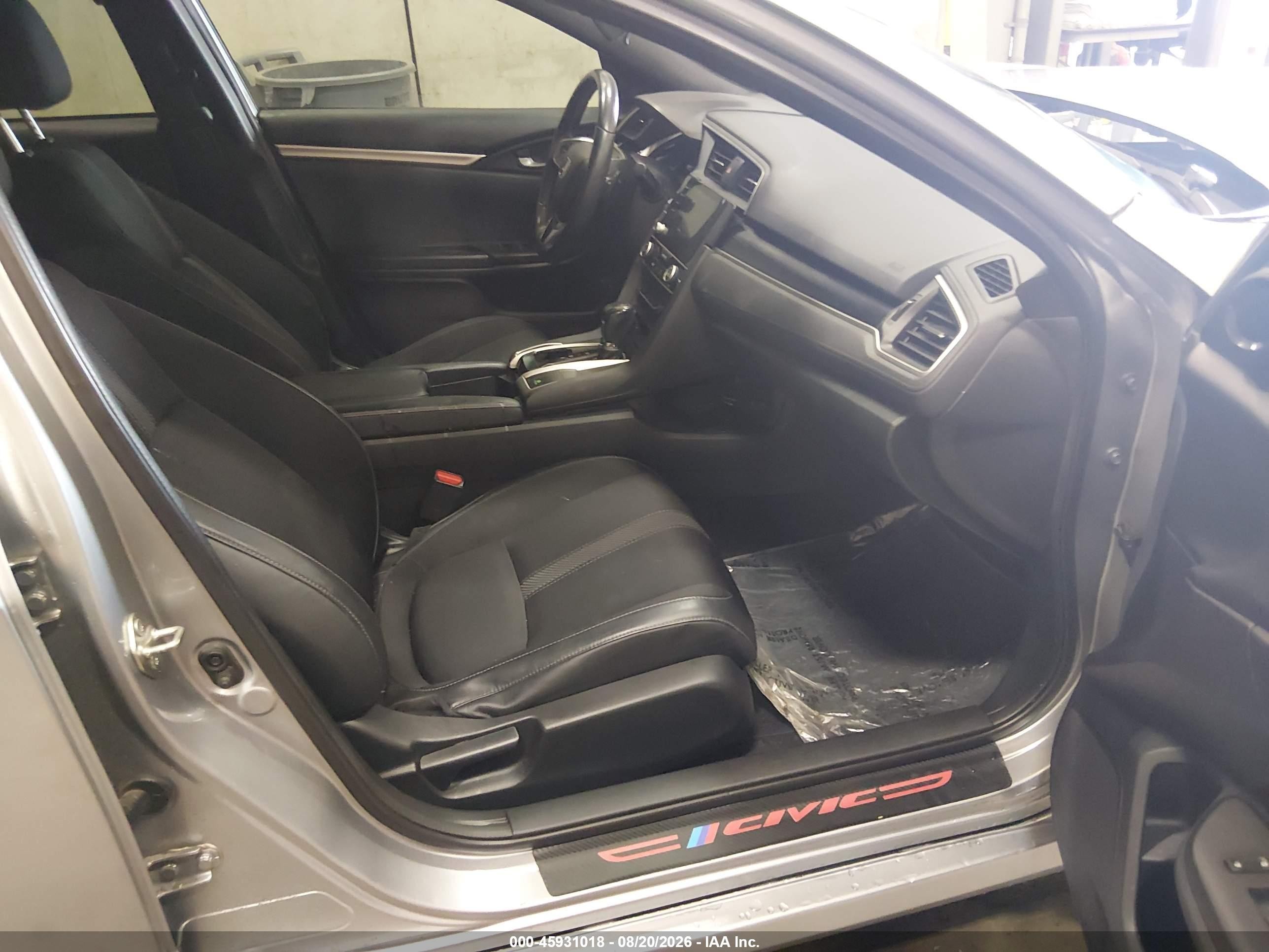 2020 Honda Civic Sport Gray vin: 19XFC2F89LE007843