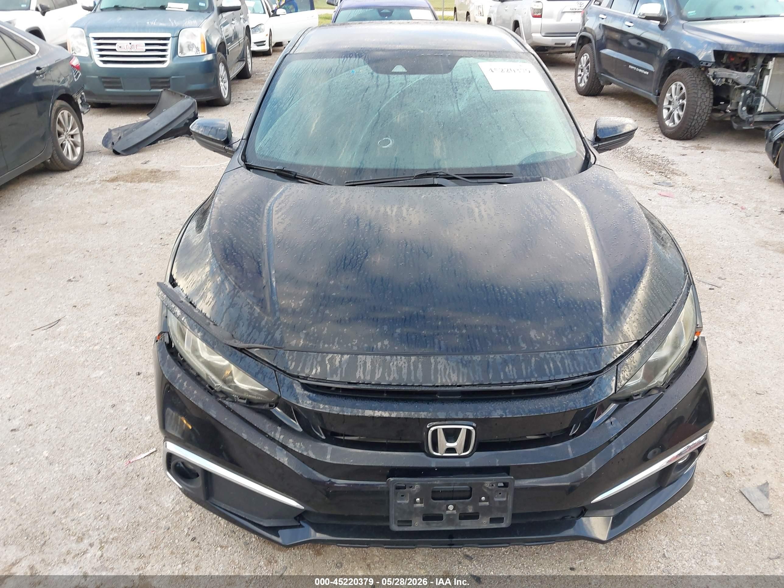 2019 Honda Civic Sport Black vin: 19XFC2F8XKE006151