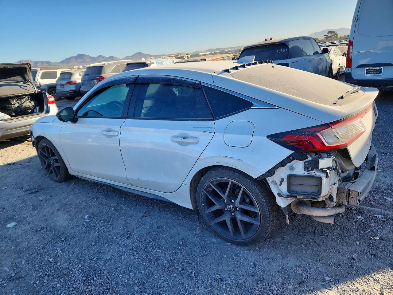 2022 Honda Civic Sport Touring White vin: 19XFL1G85NE000657