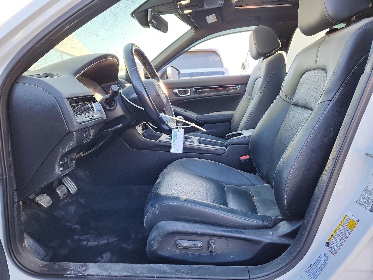 2022 Honda Civic Sport Touring White vin: 19XFL1G85NE000657