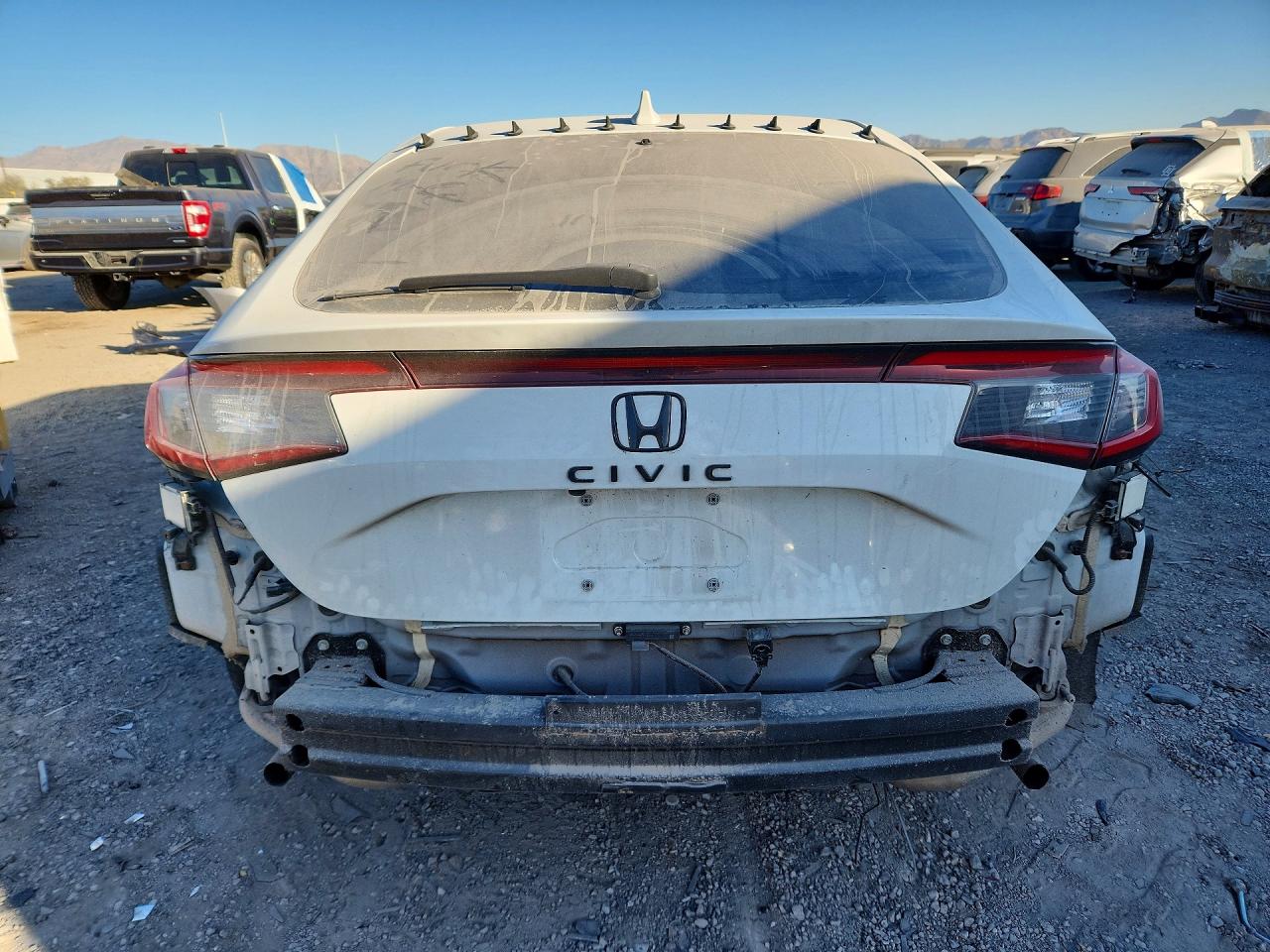 2022 Honda Civic Sport Touring White vin: 19XFL1G85NE000657