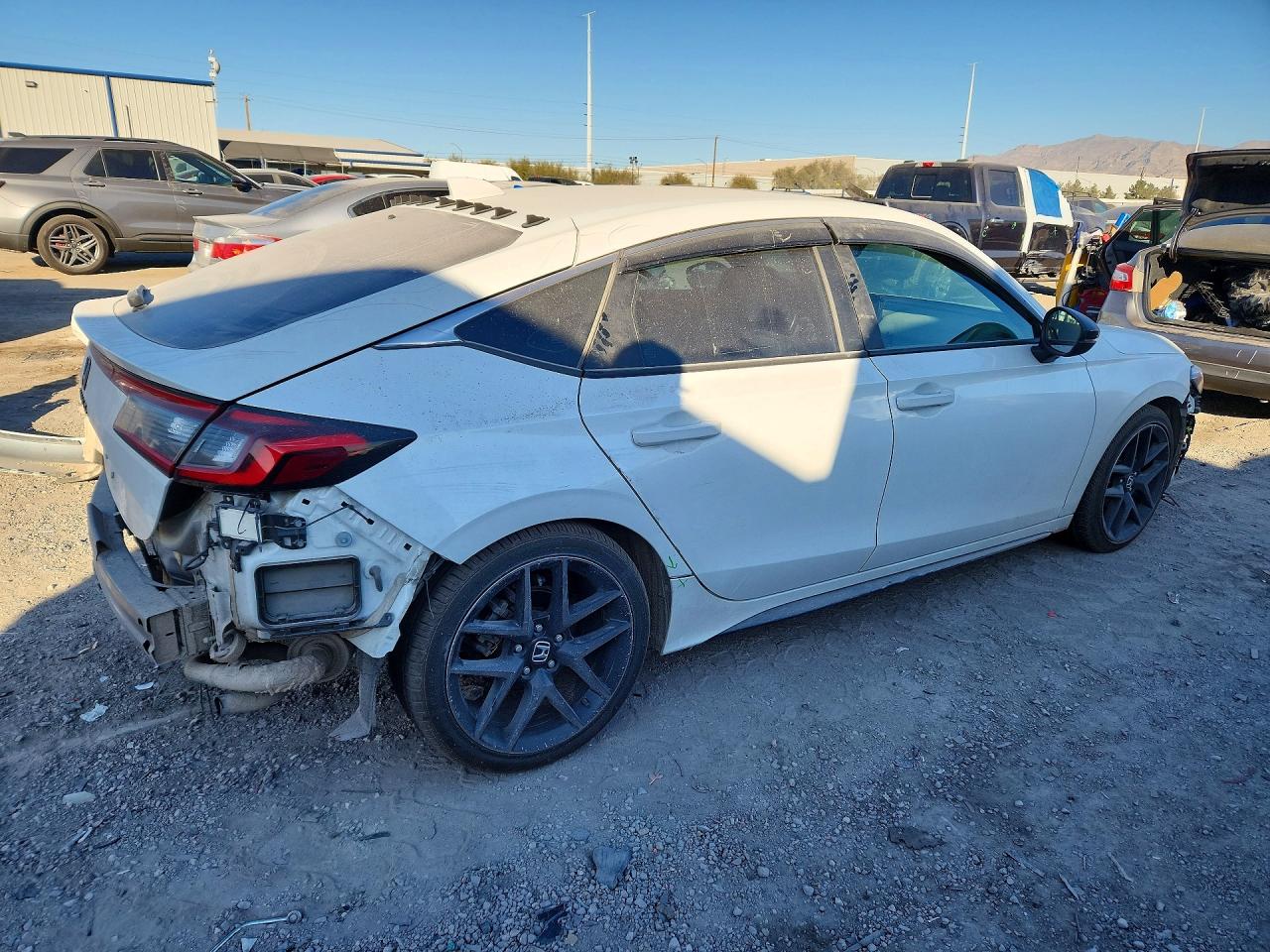 2022 Honda Civic Sport Touring White vin: 19XFL1G85NE000657