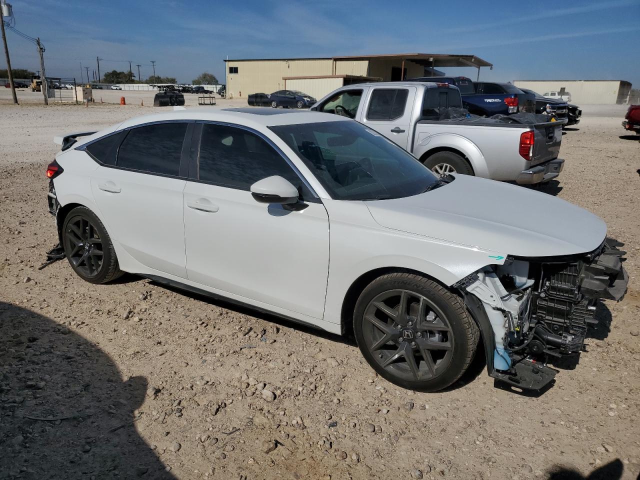 2023 Honda Civic Sport Touring Белый vin: 19XFL1G89PE010191