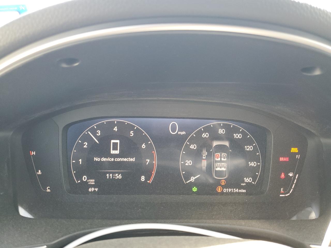 2023 Honda Civic Sport Touring Белый vin: 19XFL1G89PE010191