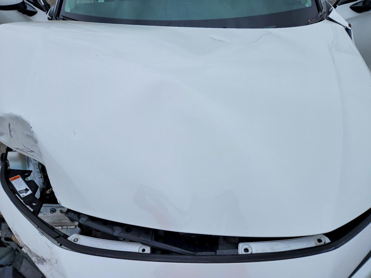 2024 Honda Civic Exl White vin: 19XFL1H73RE019557