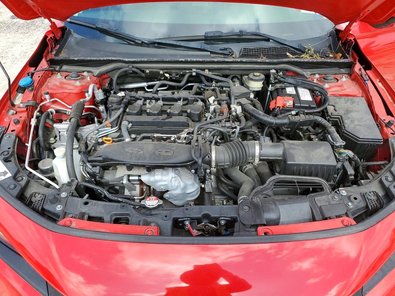 2022 Honda  Civic Hatchback Red vin: 19XFL1H74NE011249