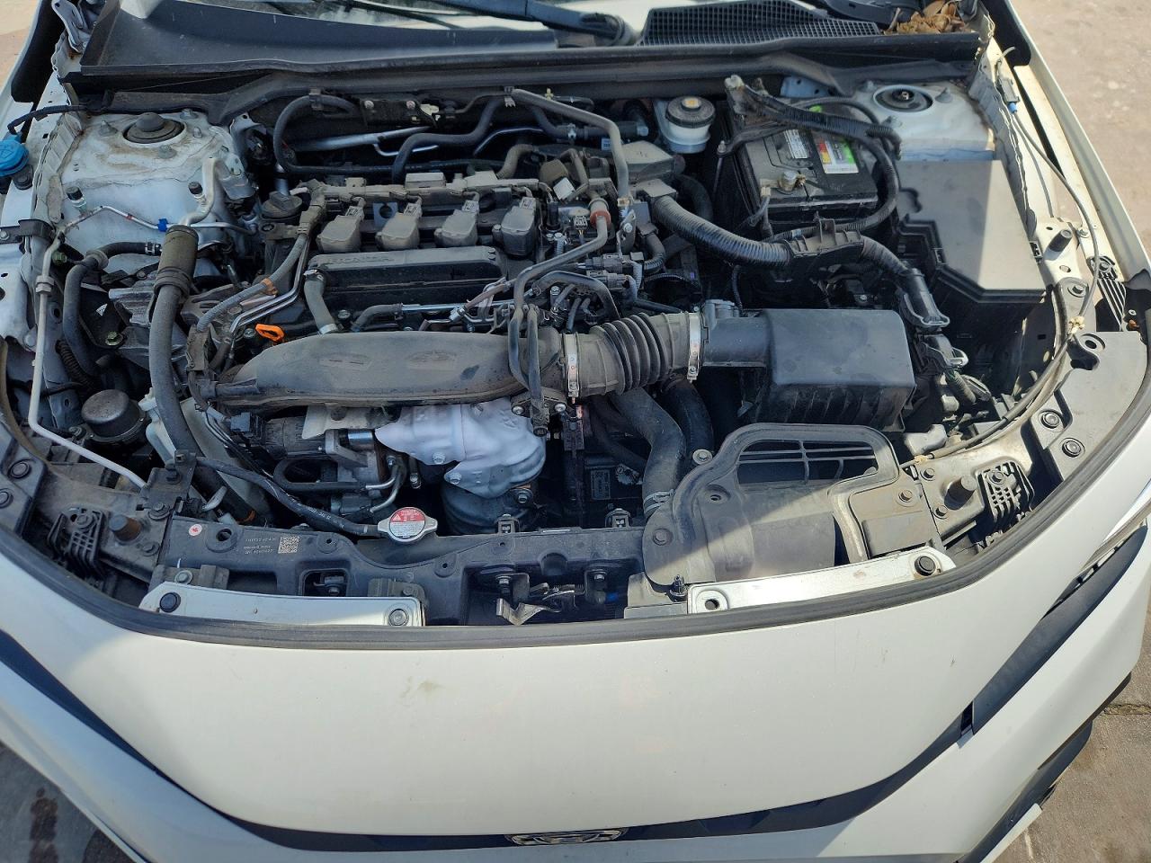 2022 Honda Civic Exl White vin: 19XFL1H76NE008952