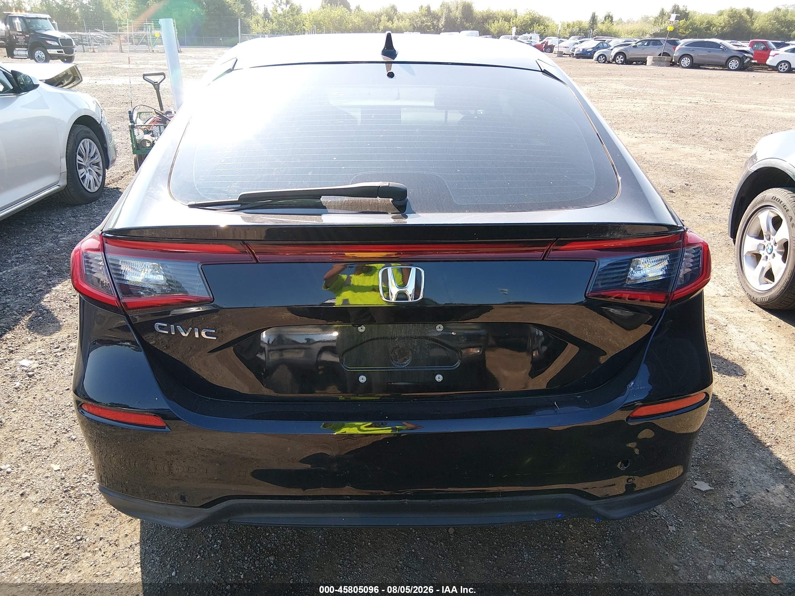2022 Honda Civic Ex-l Black vin: 19XFL1H77NE012525