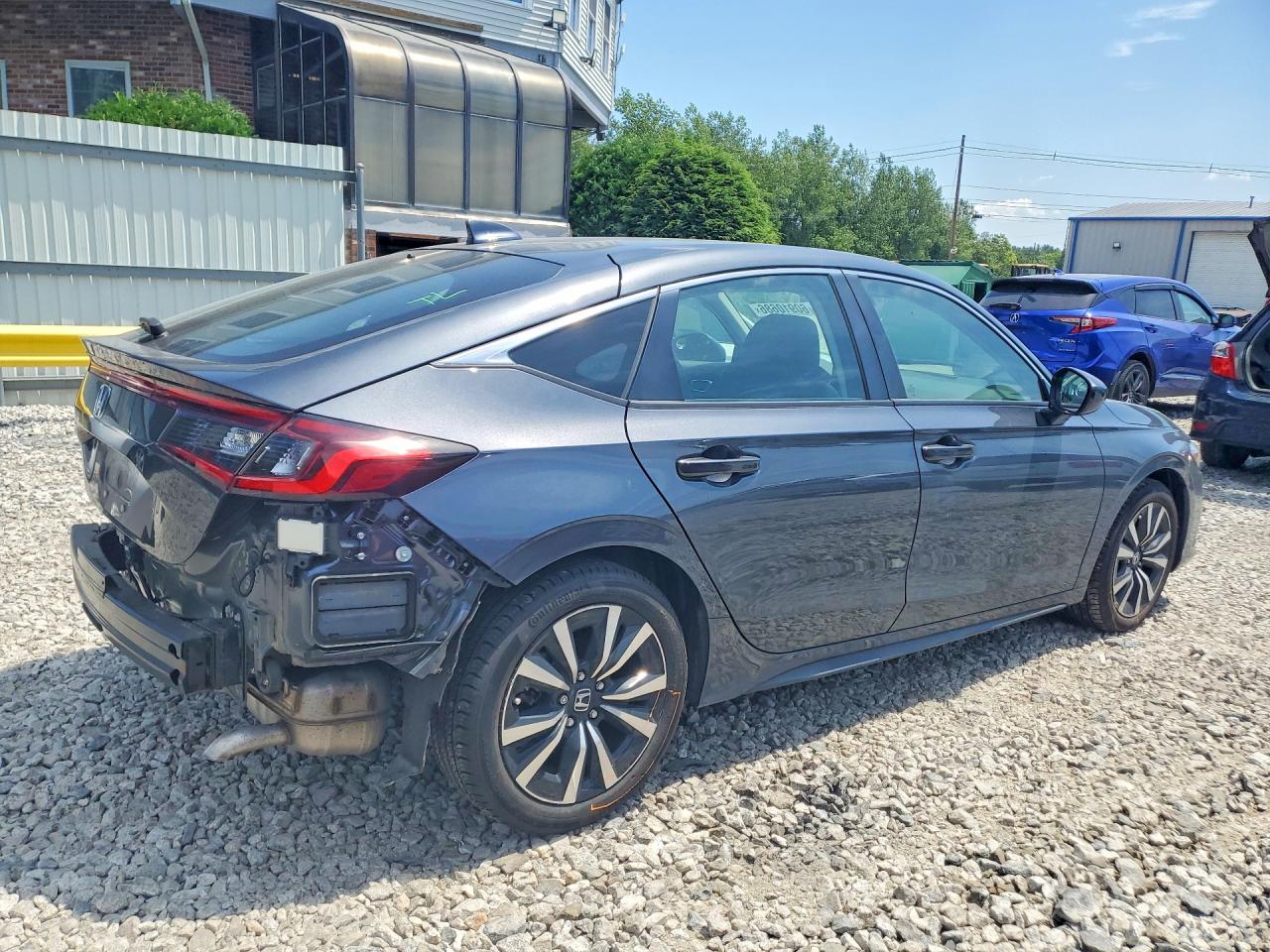 2023 Honda Civic Exl Gray vin: 19XFL1H78PE014853