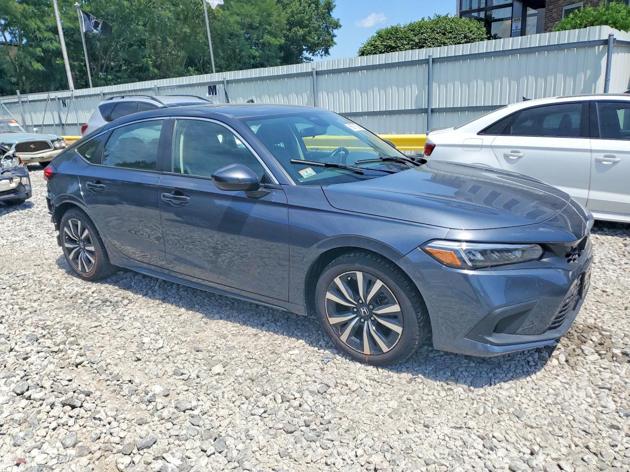 2023 Honda Civic Exl Gray vin: 19XFL1H78PE014853