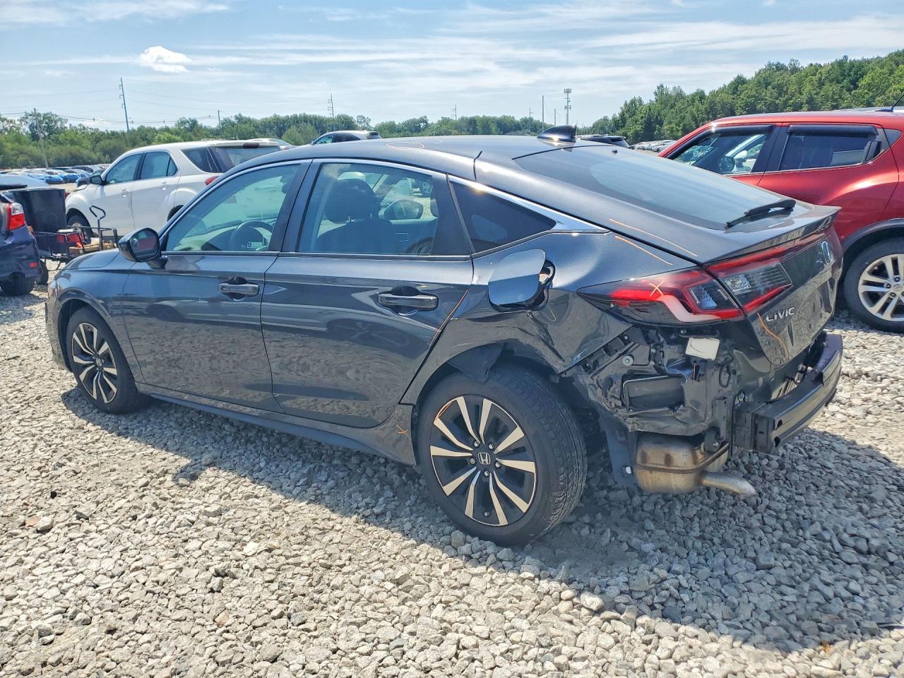 2023 Honda Civic Exl Gray vin: 19XFL1H78PE014853