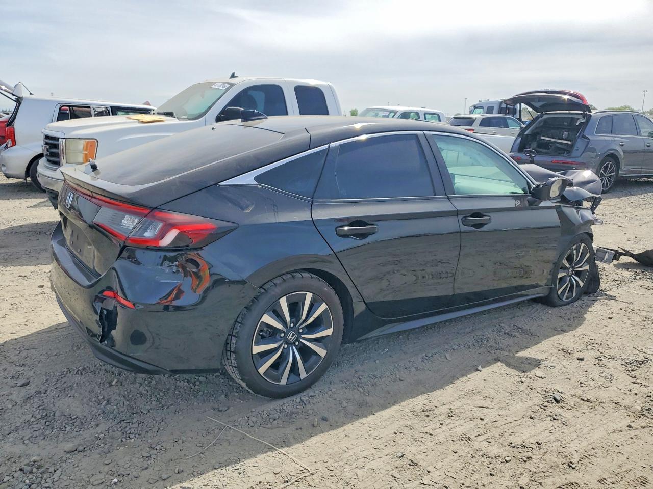 2024 Honda Civic Exl Black vin: 19XFL1H78RE017772