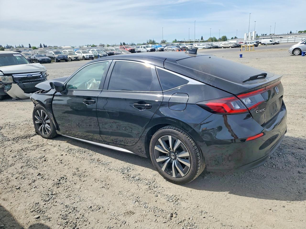 2024 Honda Civic Exl Black vin: 19XFL1H78RE017772