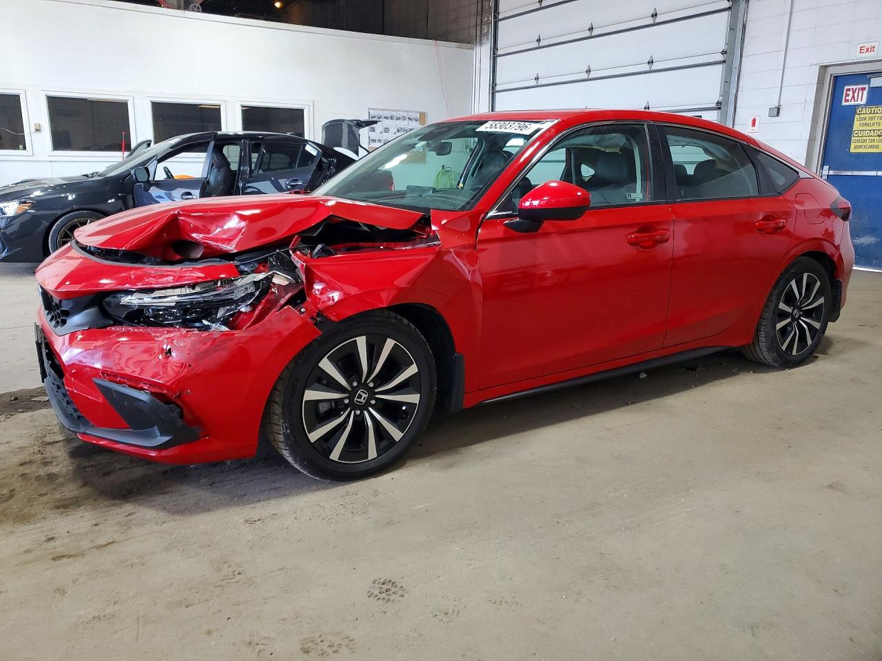 2024 Honda Civic Ex Red vin: 19XFL1H7XRE014193
