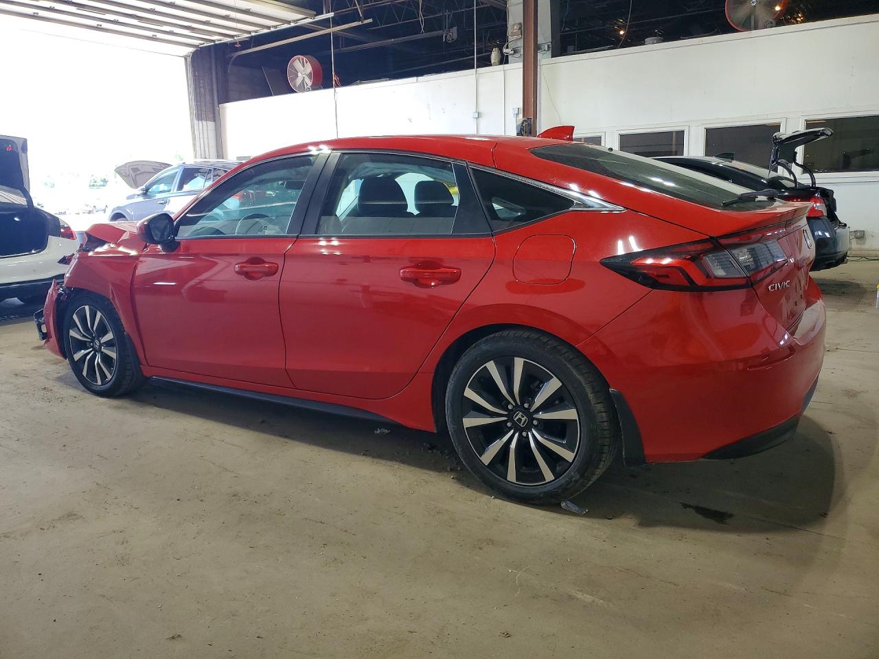 2024 Honda Civic Ex Red vin: 19XFL1H7XRE014193