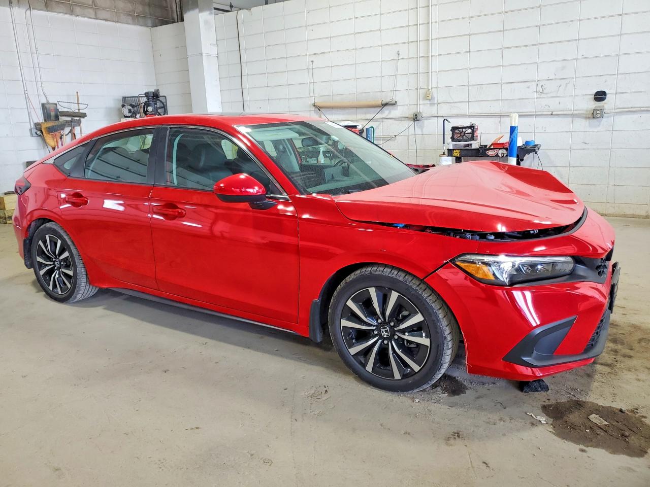 2024 Honda Civic Ex Red vin: 19XFL1H7XRE014193