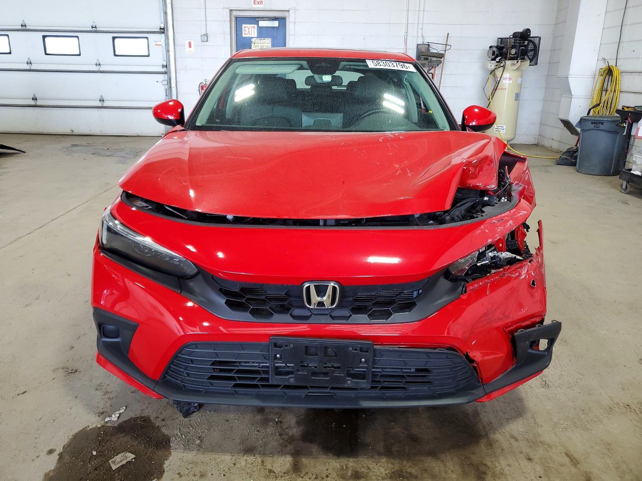 2024 Honda Civic Ex Red vin: 19XFL1H7XRE014193