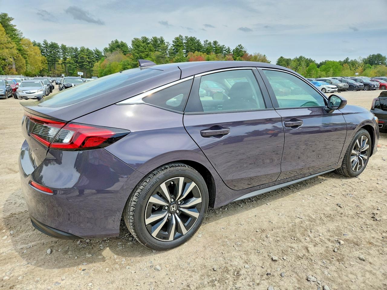 2024 Honda Civic Exl Фиолетовый vin: 19XFL1H7XRE019846