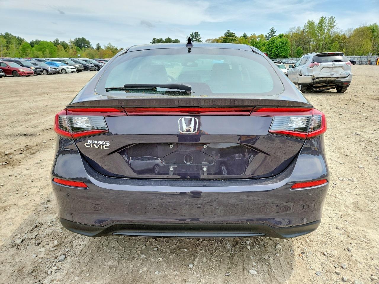 2024 Honda Civic Exl Фиолетовый vin: 19XFL1H7XRE019846