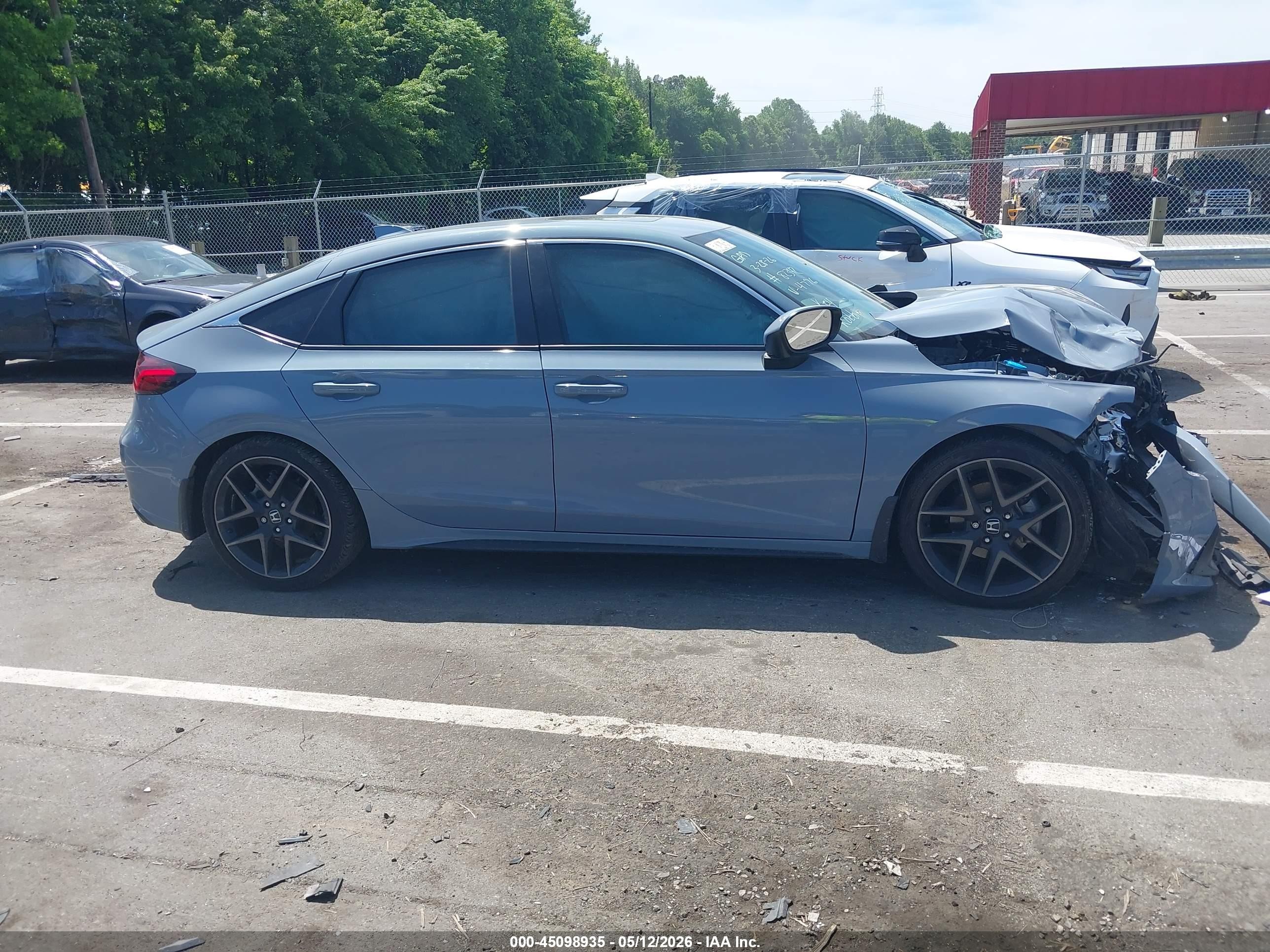 2024 Honda Civic Sport Touring Light Blue vin: 19XFL1H80RE014776