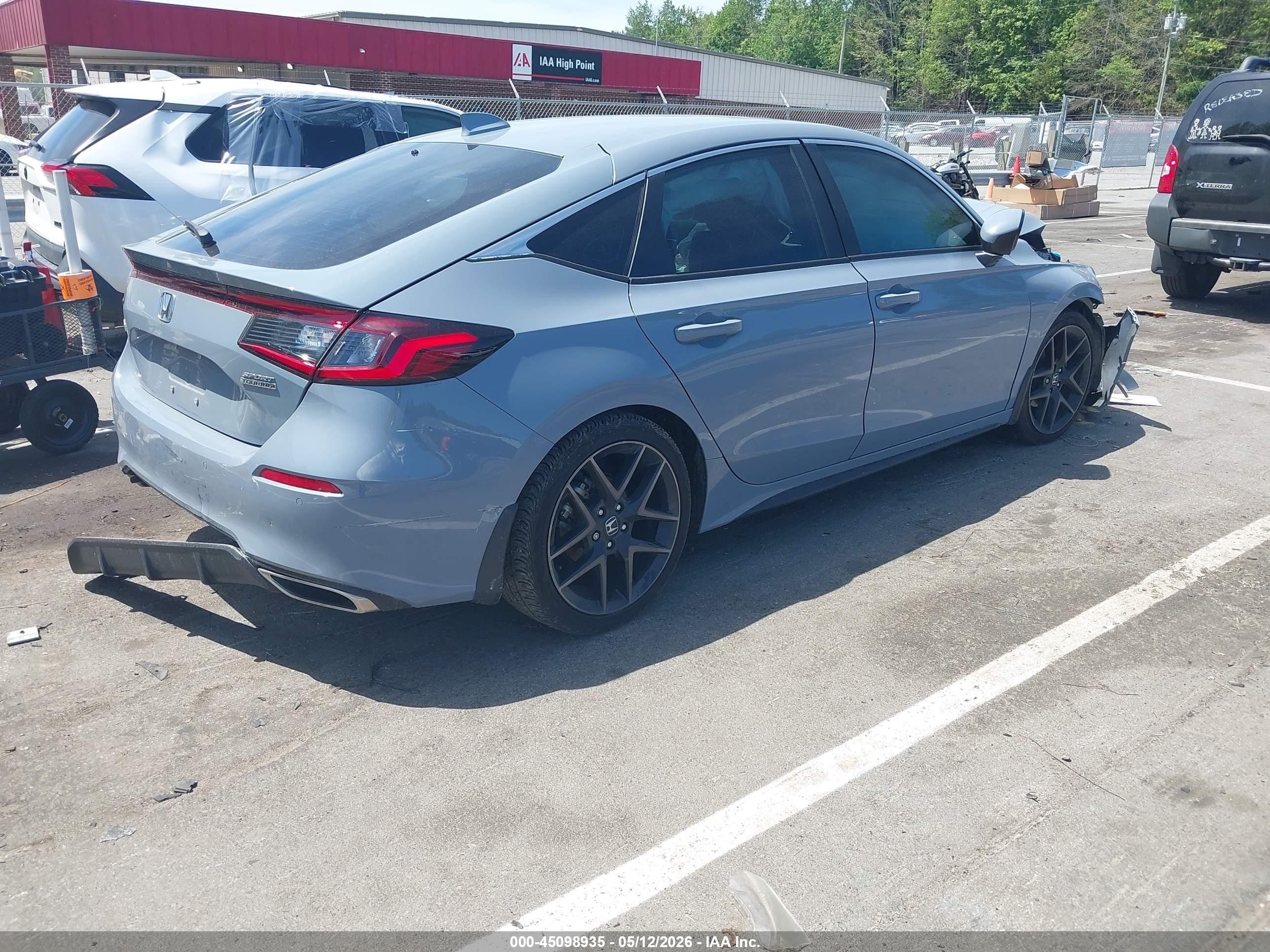 2024 Honda Civic Sport Touring Light Blue vin: 19XFL1H80RE014776