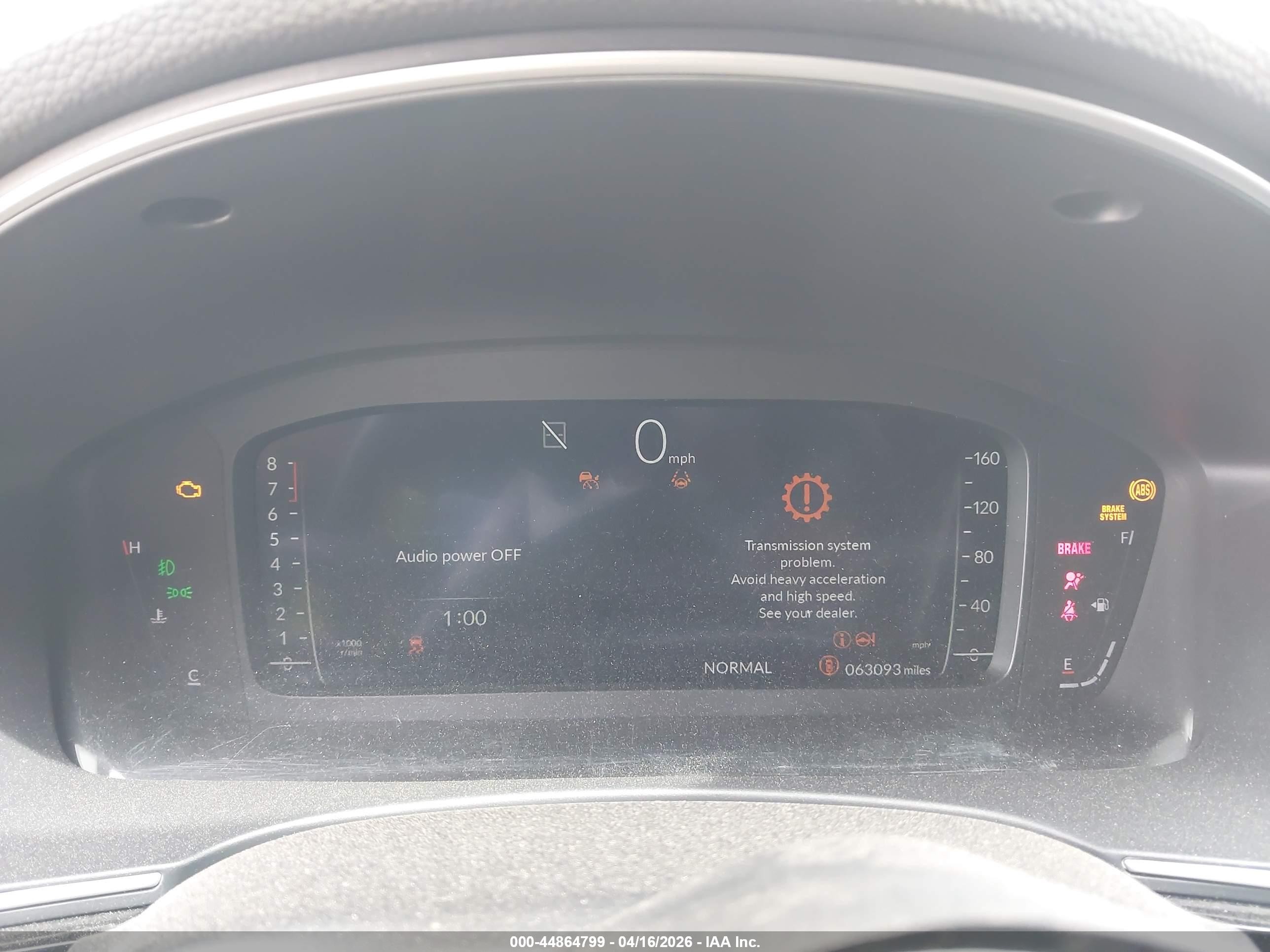 2023 Honda Civic Sport Touring Серый vin: 19XFL1H83PE001632