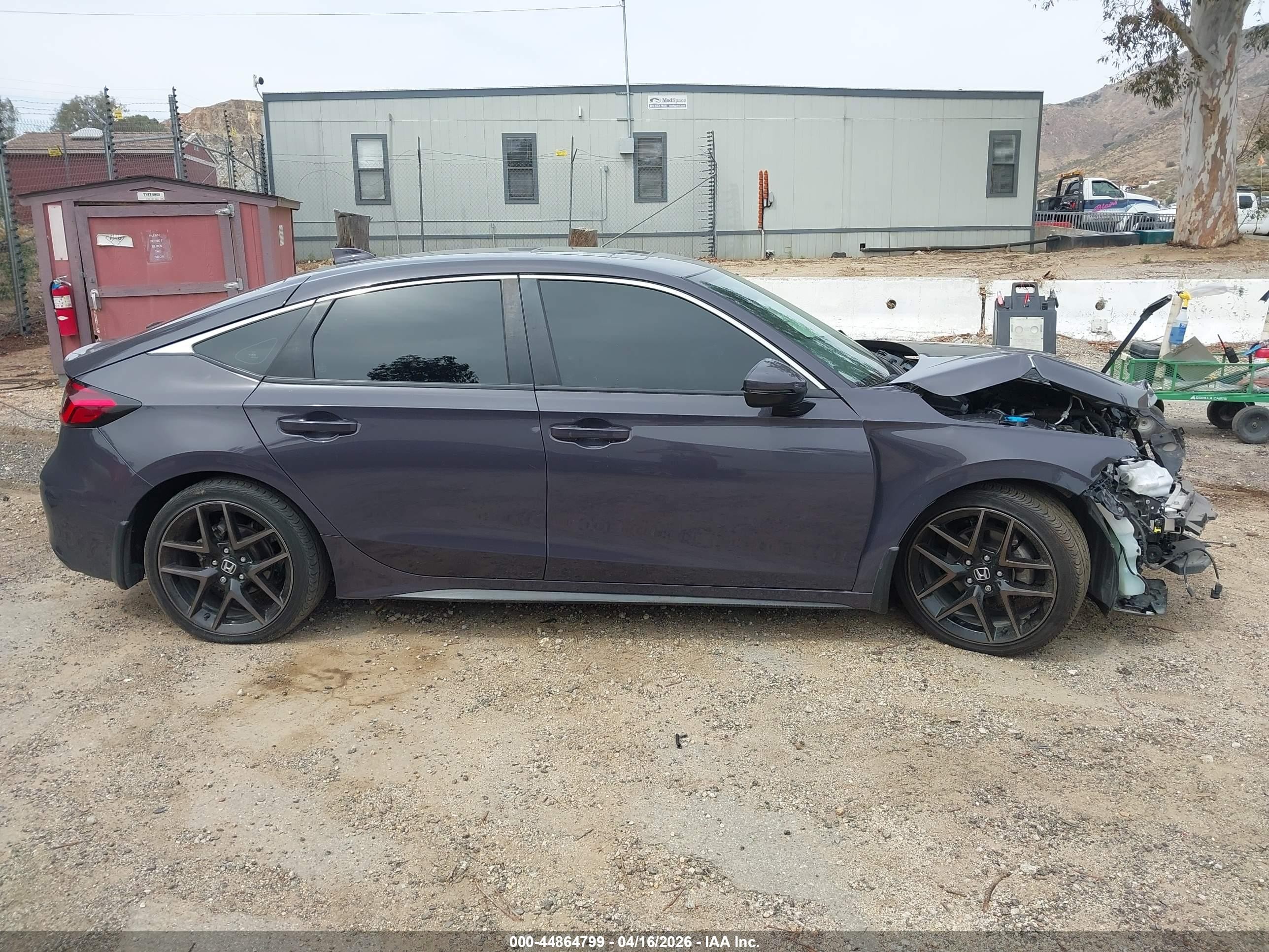 2023 Honda Civic Sport Touring Серый vin: 19XFL1H83PE001632