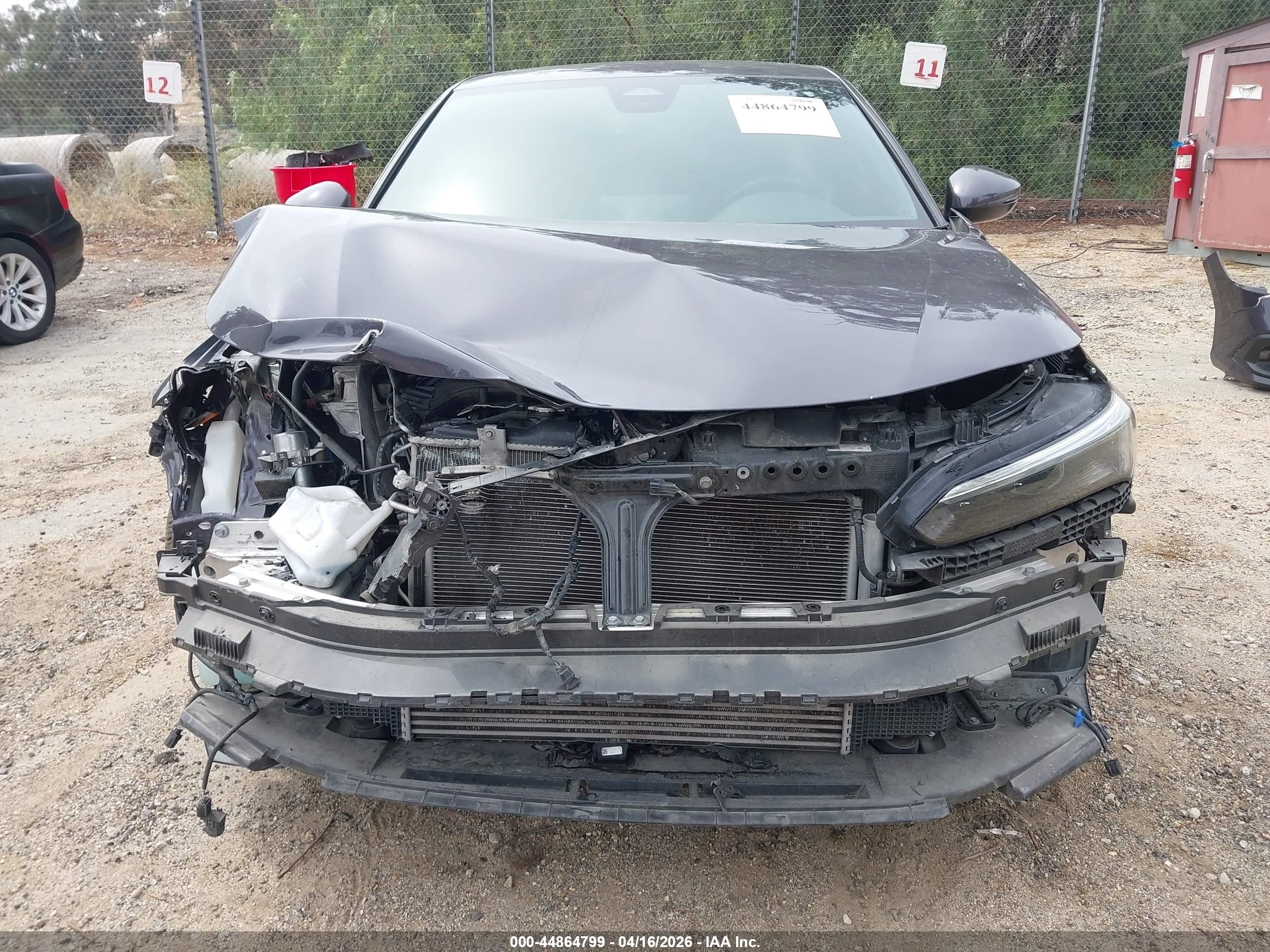 2023 Honda Civic Sport Touring Серый vin: 19XFL1H83PE001632